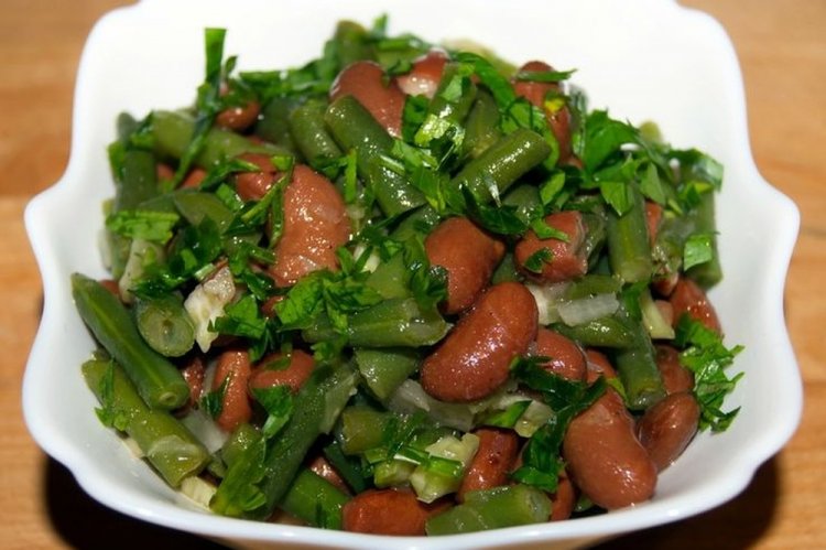 Фасолевый салат