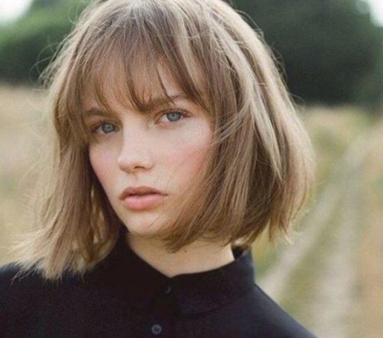 Тонкая челка