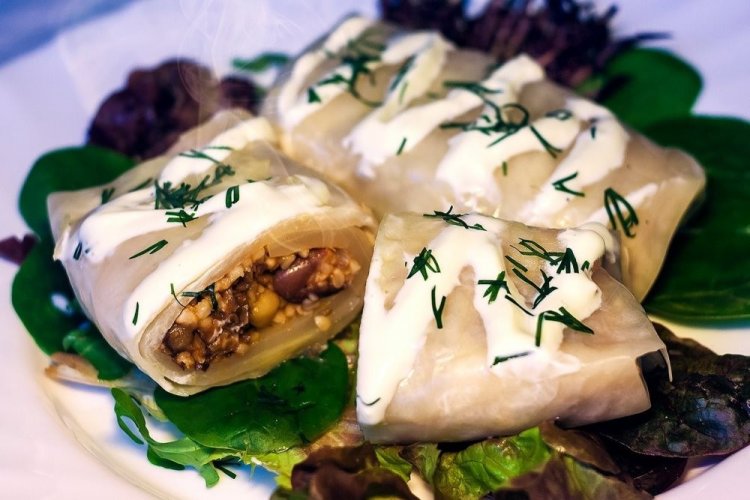 Постная начинка с фасолью