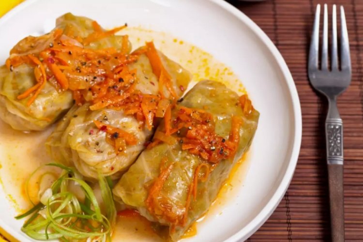 Начинка с тыквой для голубцов