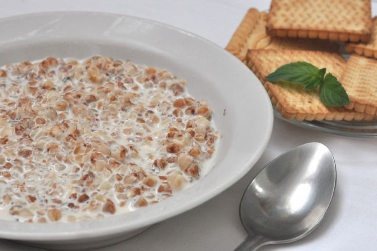 Гречка на сухом молоке