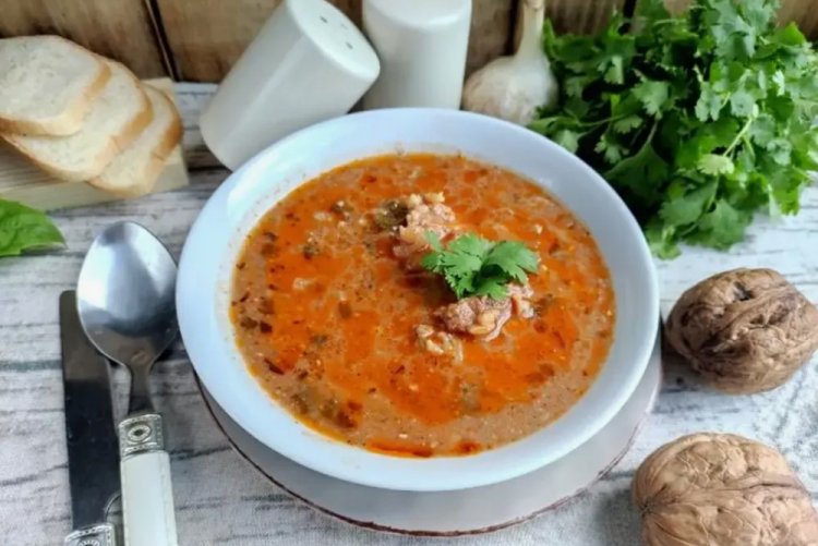 Харчо с рисом на костре