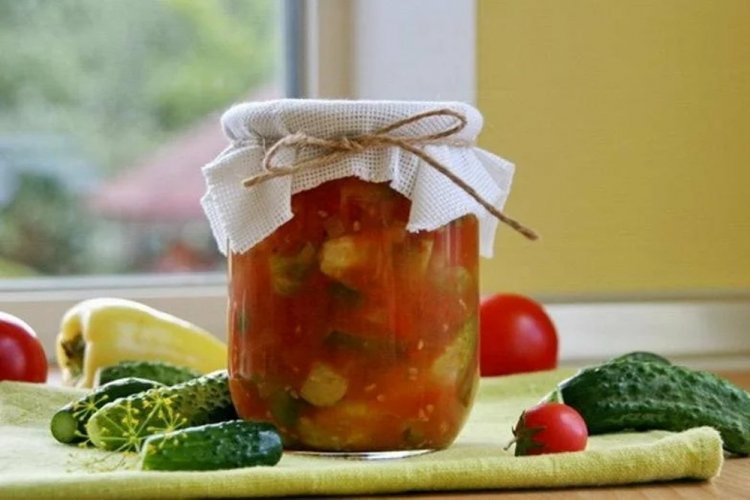 Лечо из огурцов на зиму без стерилизации