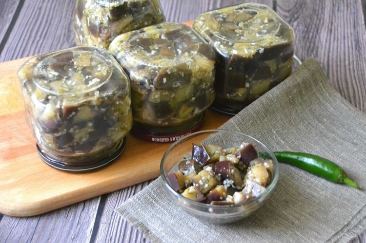 Баклажаны как грибы на зиму без стерилизации