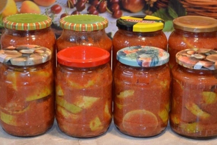 Острые кабачки на зиму без стерилизации