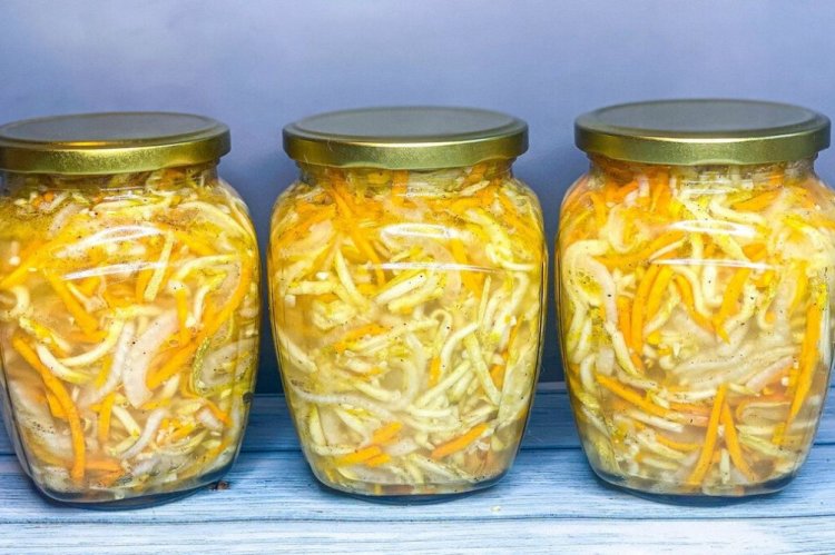 Кабачки по-корейски без стерилизации