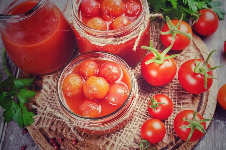 Помидоры в собственном соку на зиму без стерилизации