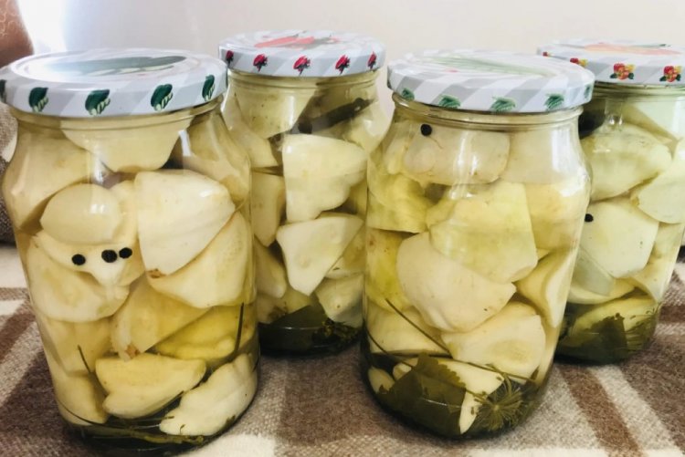 Маринованные патиссоны на зиму без стерилизации