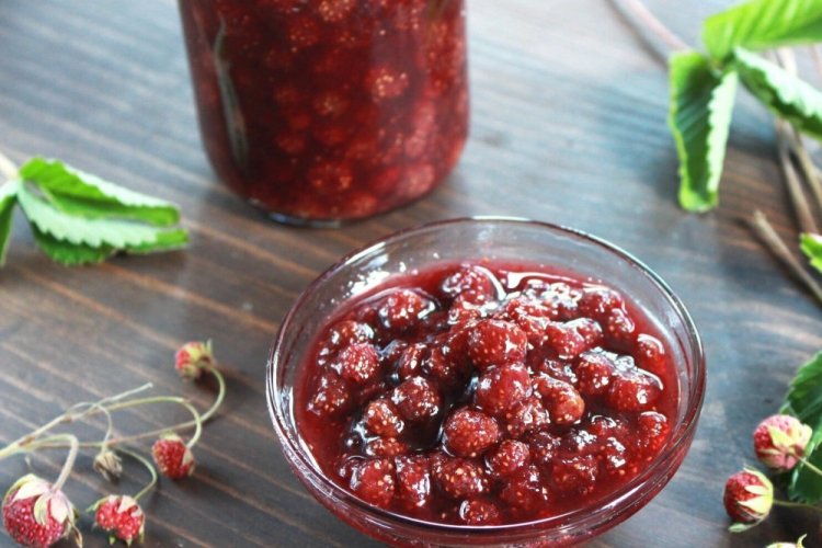 Варенье-пятиминутка из земляники