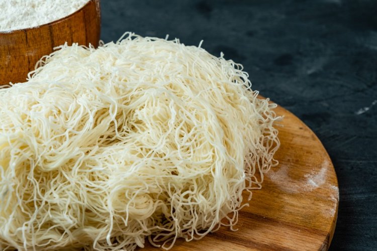 Тесто катаифи из двух яиц