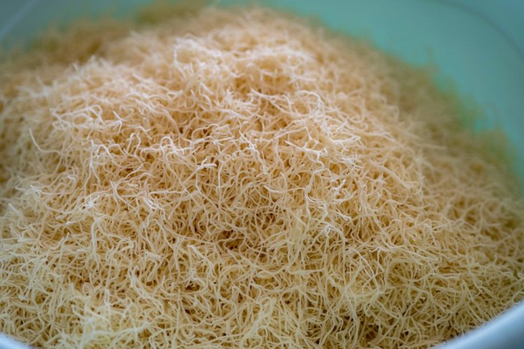 Тесто катаифи без яиц