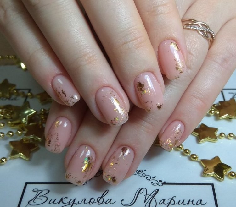 Нюд и золото