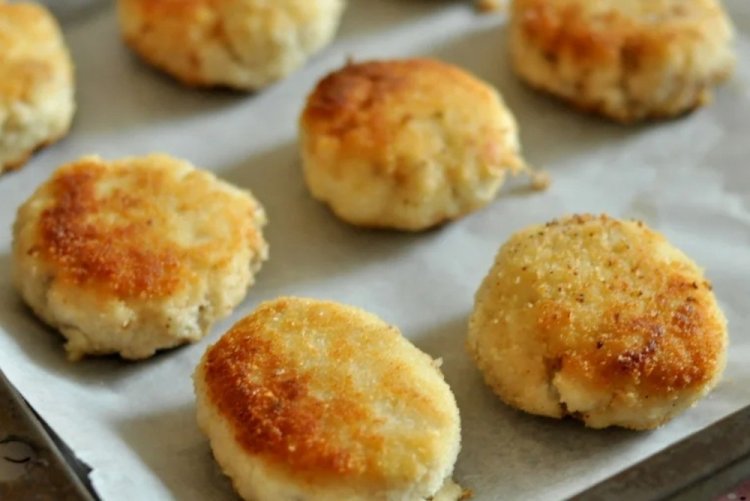 Рыбные котлеты на противне в духовке