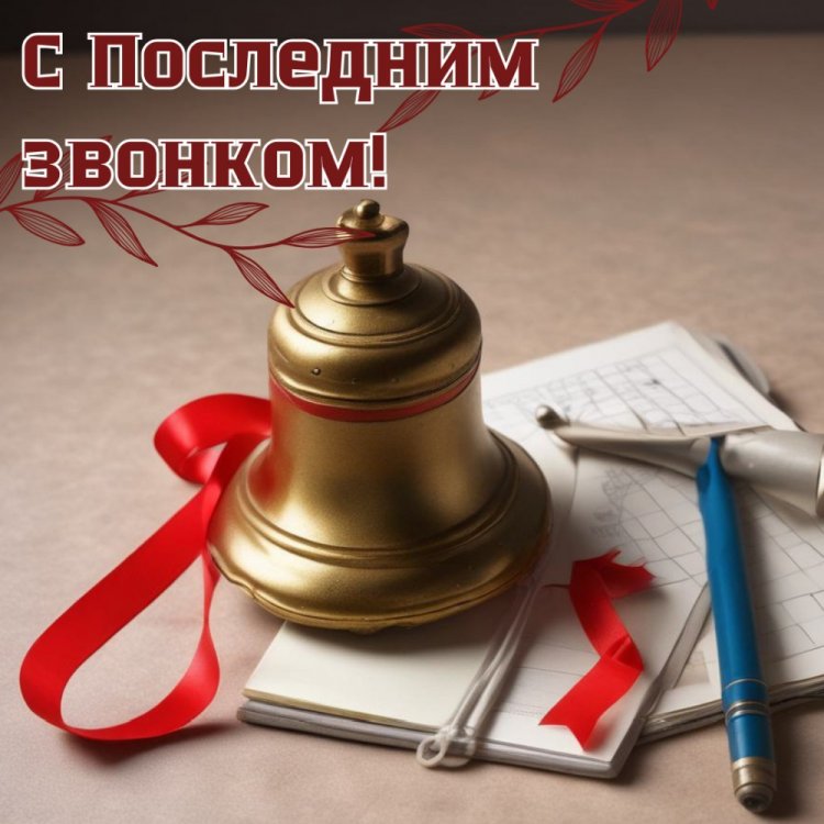 Трогательные и душевные открытки на Последний звонок