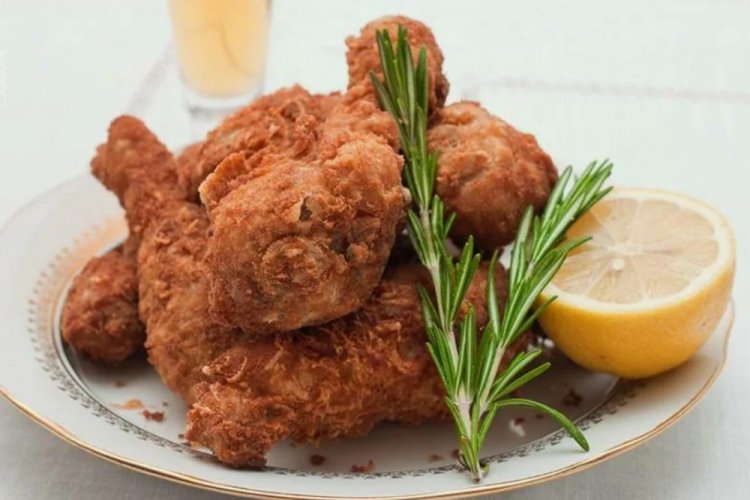 Жареные куриные ножки в соевом кляре