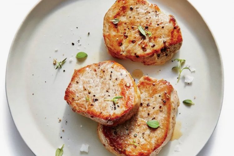 Медальоны из индейки с перцем чили