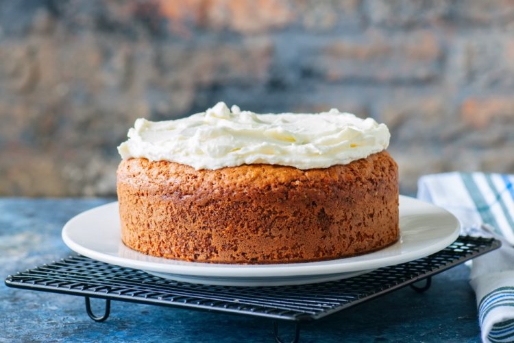 Сметанный пирог на рисовой муке