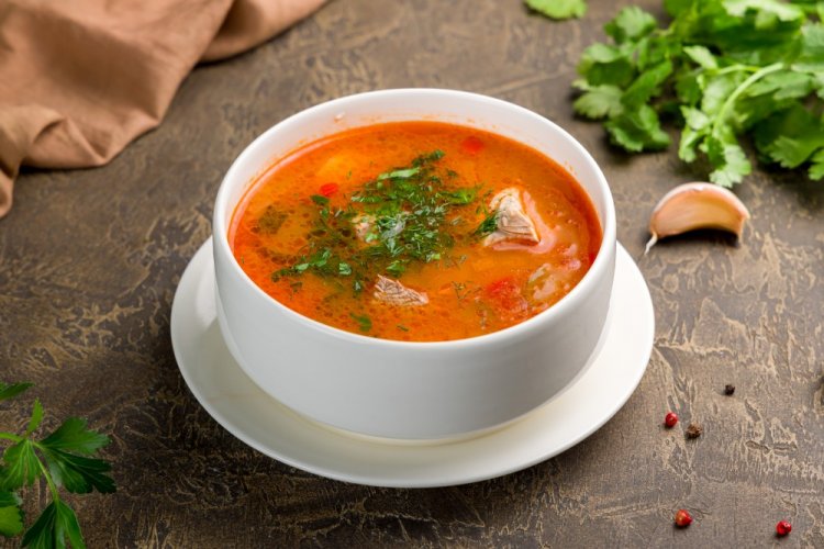 Суп харчо с говядиной на зиму