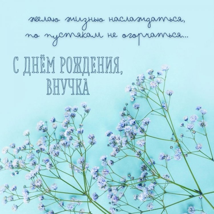 Открытки и картинки «С Днем рождения!» внучке от дедушки