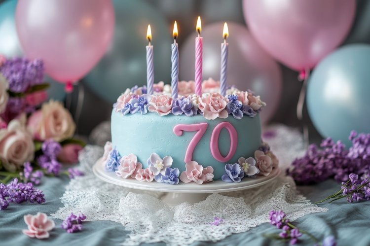 Поздравления с юбилеем 70 лет женщине – красивые, своими словами и в стихах