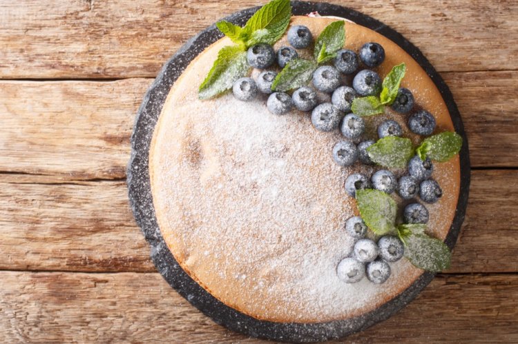 Пирог с вареньем на кефире