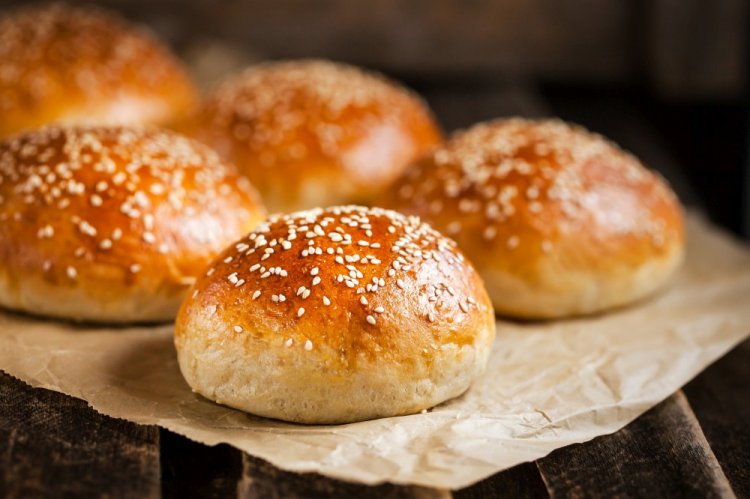 Булочки на кефире на скорую руку