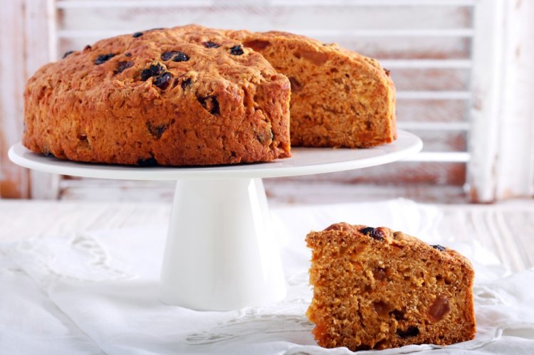 Чайный пирог с вареньем