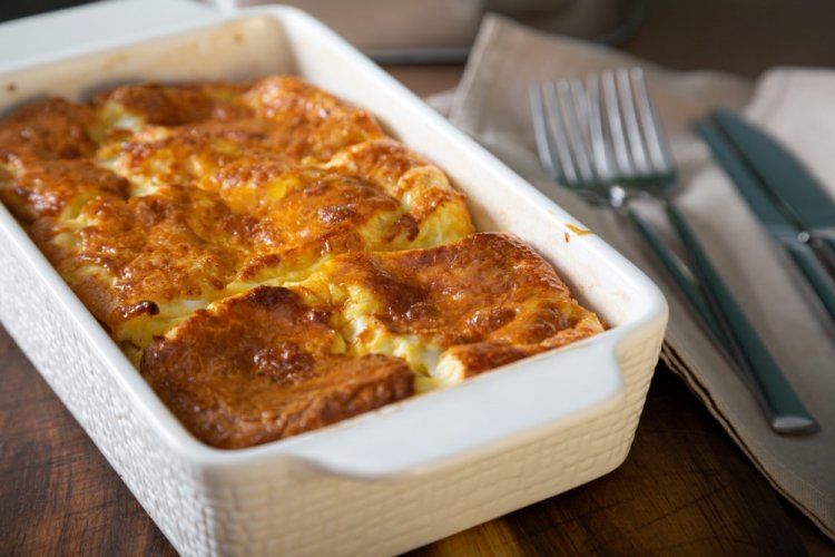 Омлет со сметаной в аэрогриле