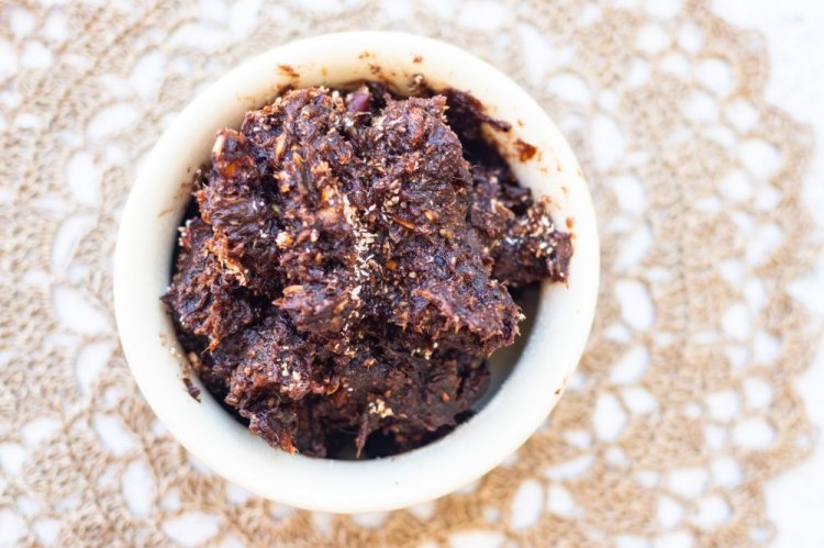 Паста Амосова с клюквой