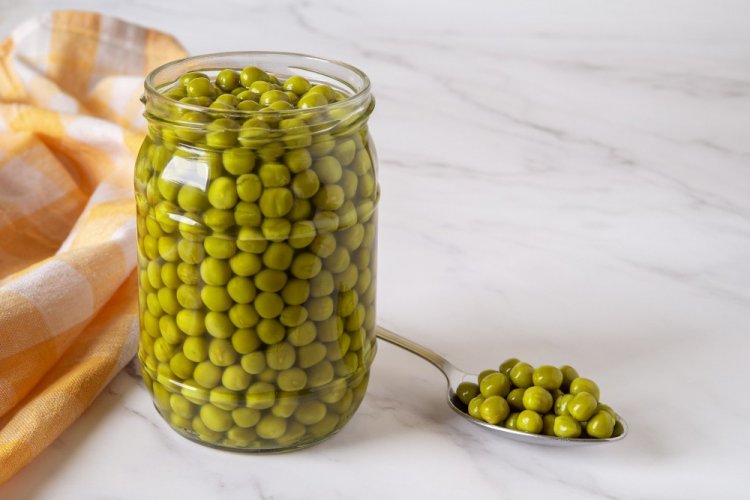 Консервированный горошек с уксусом