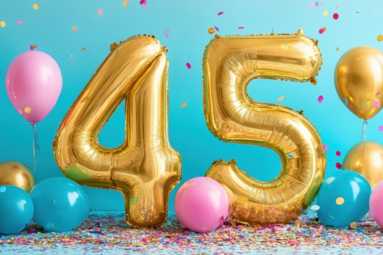 Короткие поздравления для мужчины с юбилеем 45 лет