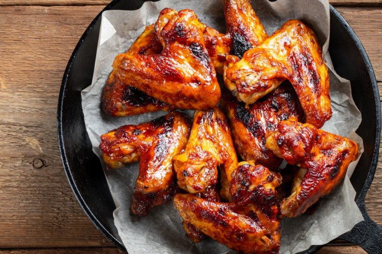 Крылышки с хрустящей корочкой в джеме