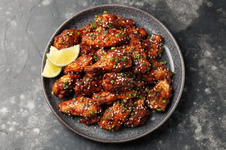 Куриные крылышки с хрустящей корочкой в пиве