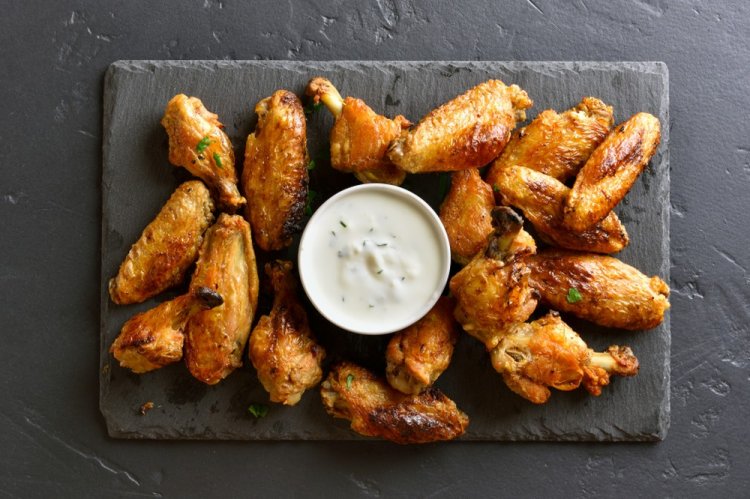 Крылышки с хрустящей корочкой в панировке