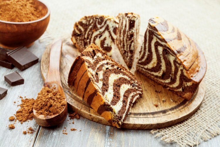 Торт «Зебра»