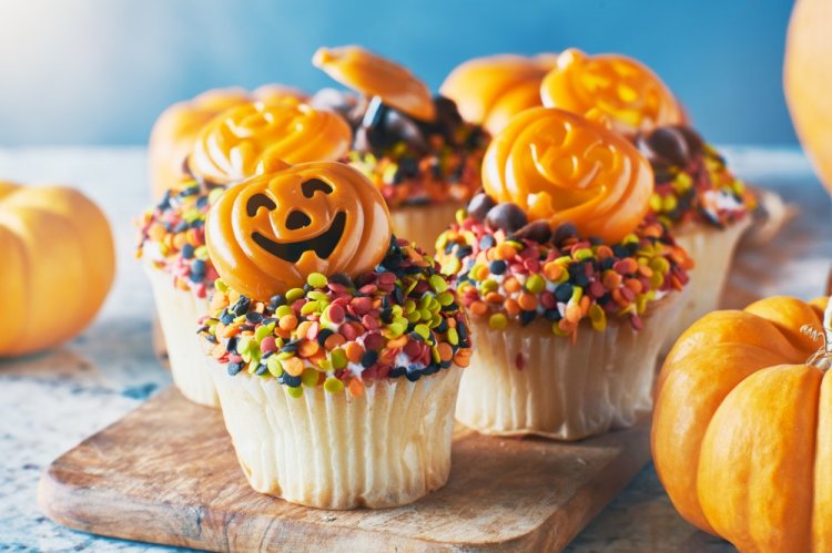 Тыквенные маффины на Хэллоуин