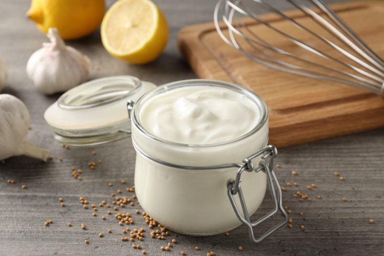 ПП-майонез из йогурта и горчицы