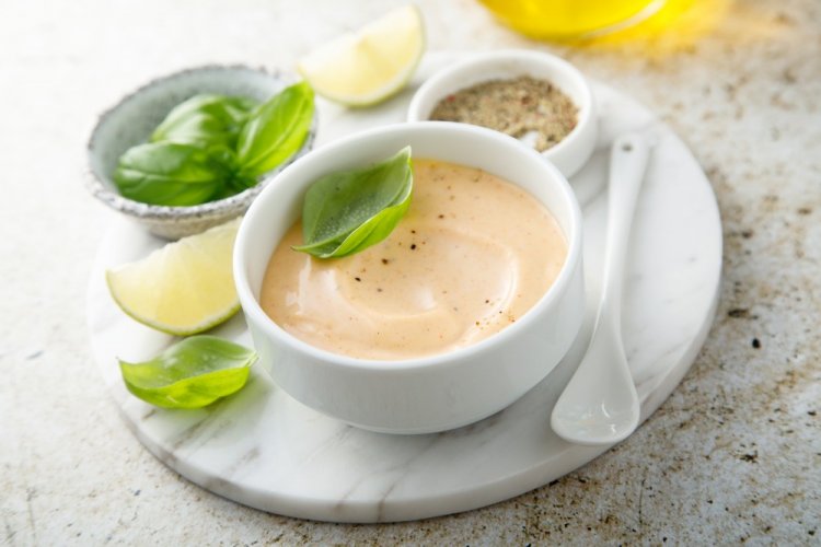 ПП-майонез на яблочном пюре