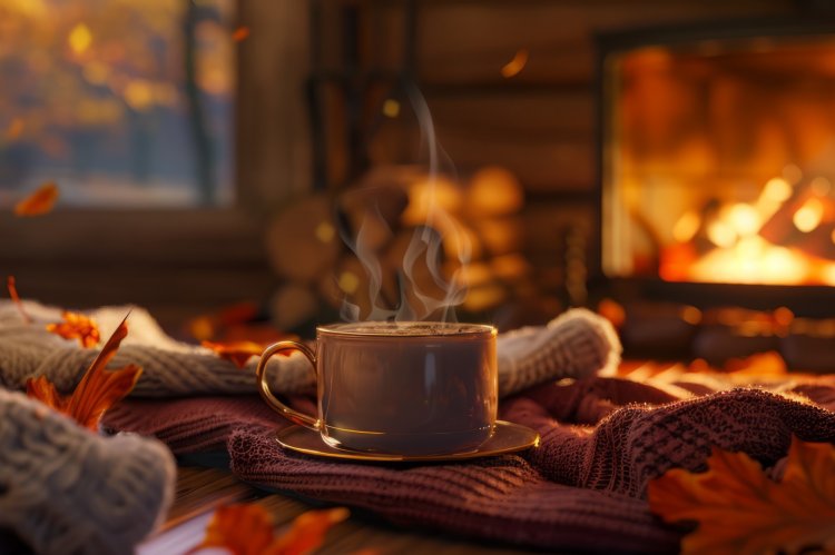 Осенние открытки и картинки «Спокойной ночи!»