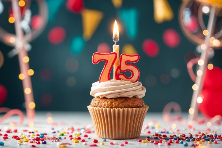 Поздравления с юбилеем 75 лет мужчине в стихах