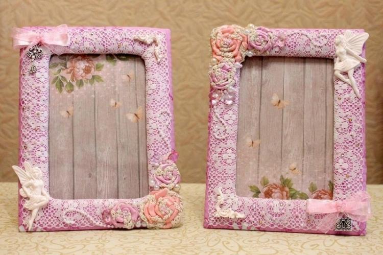 Фоторамка своими руками - фото и идеи