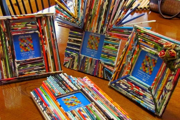 Фоторамка своими руками - фото и идеи