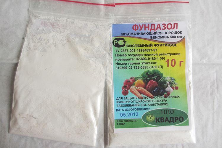 Фунгицид Фундазол: описание, инструкция по применению