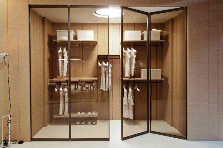 Складные двери - Гардеробная своими руками