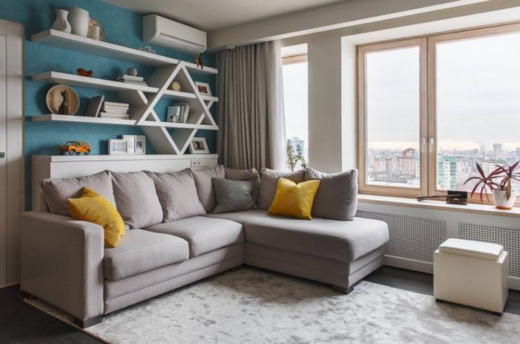 Выбор мягкого уголка - Дизайн гостиной в хрущевке