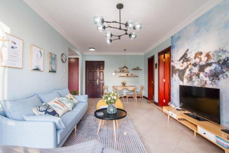 Обои для гостиной в современном стиле - дизайн интерьера фото