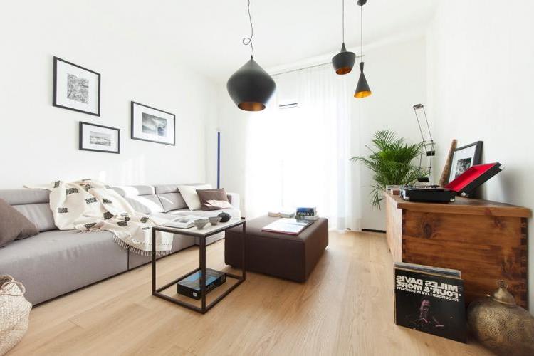 Интерьер гостиной в стиле минимализм (80 фото)