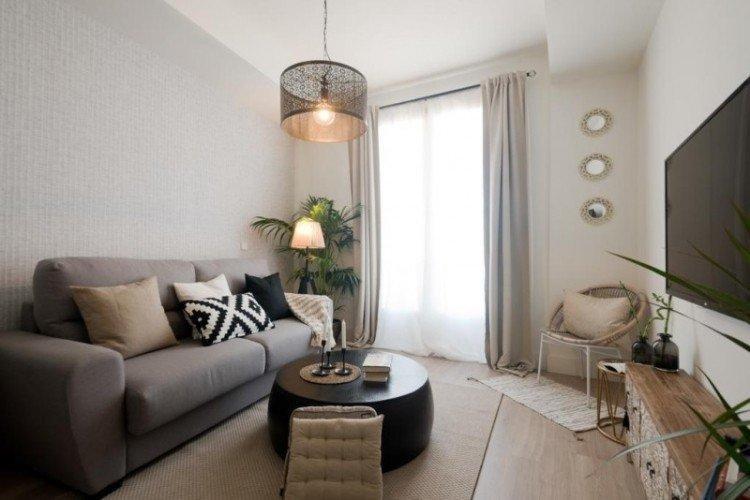 Дизайн интерьера гостиной в стиле минимализм - фото 