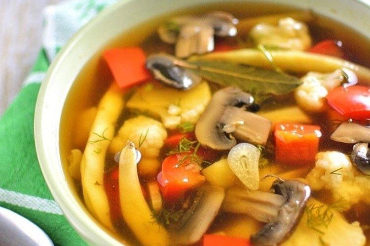 Грибной суп из шампиньонов с сыром - рецепты