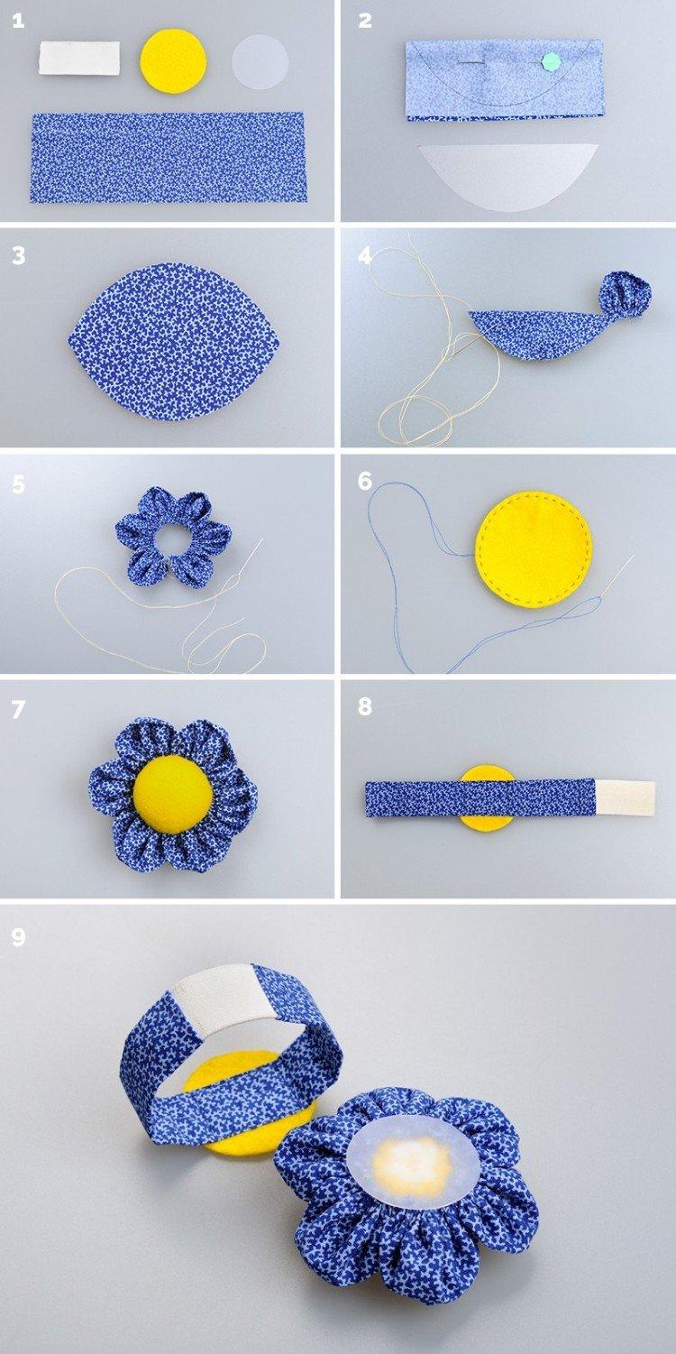 Браслет – игольница своими руками